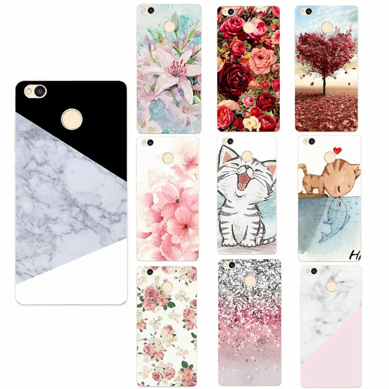 

For Xiaomi Redmi 4A 4x Case Soft Silicone Funda Coque For Redmi 4A Back Cover Cute Bags Shell For Redmi 4X 5A Note 4 Phone Cases