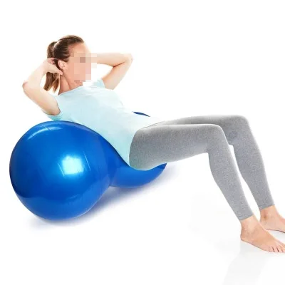 Арахисовый мяч для йоги толстый взрывозащищенный баланс капсула мяч массаж восстановление обучение взрослых детей Фитнес мяч