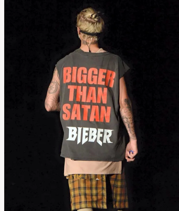 bigger than satan bieber shirt