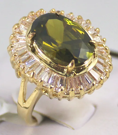 

Noble! 7 colour zircon Crystal Blue/purple/Pink/Brown/Red/YellowGreen Jewelry women's Ring