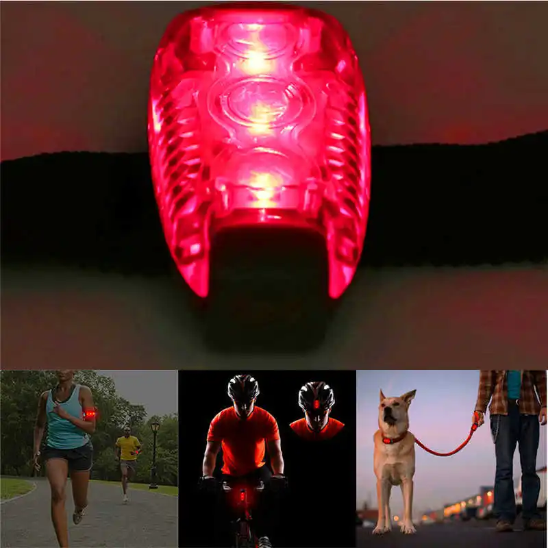 Multifunctional Outdoor Bike Bicycle Cycling LED Safety Warning Rear Tail Light powerful led flashlight laser pointer #4S12 (7)