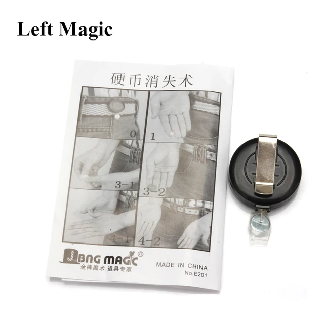 Money Coin Disappear Device Tools Trick magic tricks vanishing illusion 1pcs/lot magician juegos de magia Fun Toys E3040 2