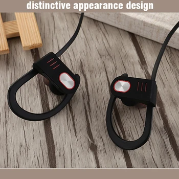 

sports earphones wireless bluetooth 4.1 headphones IPX4 waterproof Mp3 Mp4 DJ Audio music play stereo sound motion headset