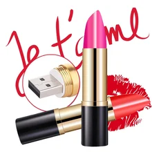 Новинка, Usb флеш-накопитель, розовая помада, флеш-накопитель, 32 ГБ, карта памяти, 128 ГБ, флеш-накопитель, 64 ГБ, флешка, Usb флешка, 4G, 8g, 16g, Usb флеш-карта