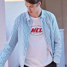 SEMIR, мужская полосатая рубашка, Стандартная посадка, длинный рукав, мужская рубашка с длинным рукавом, хлопок, мужская мода, весна, осень, повседневные топы