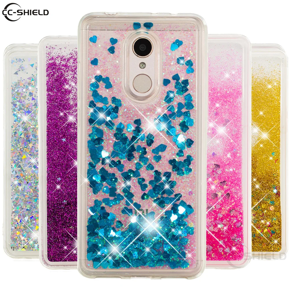 

Quicksand Phone Case for Xiaomi Redmi 5 Redmi5 Dynamic Liquid Love Heart Soft TPU Back Cover for Xiaomi Redmi 5 Plus 5Plus Case