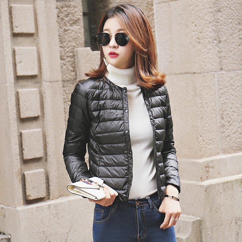 

CHANGYUGE Brand Fashion Women Winter Jackect White Duck Down Brand Female Winter Down Coat Thick Warm Down Jacket Outwear