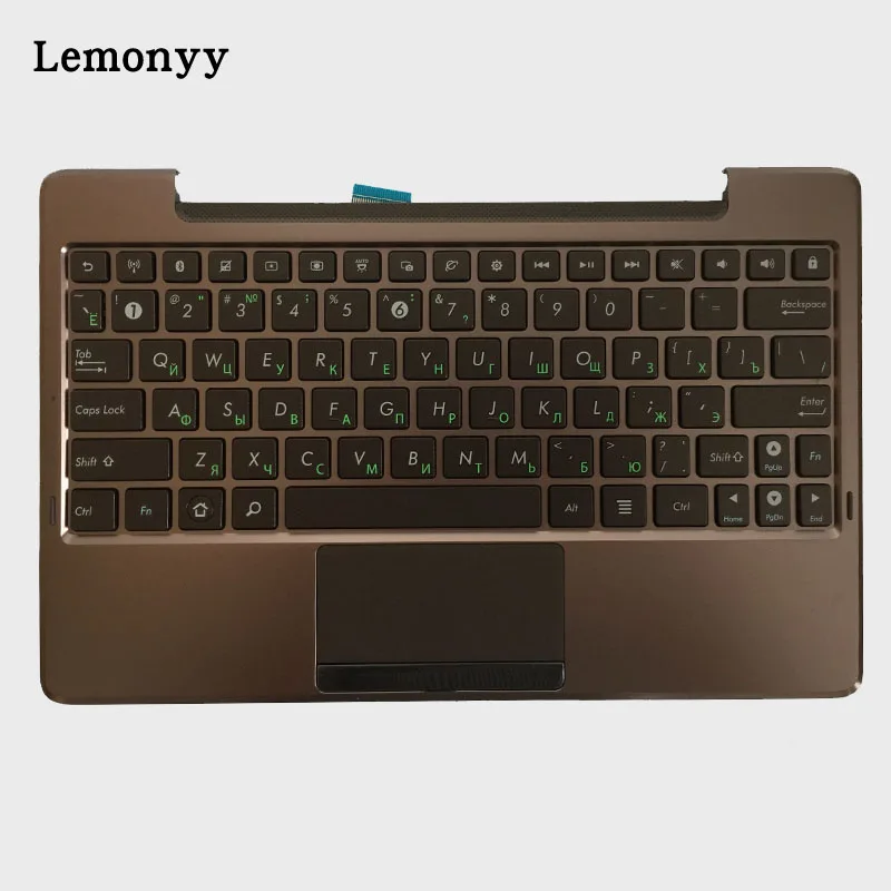 

Russian Laptop Keyboard with C shell for ASUS TF101 TF201 TF201T TF700T palmrest Upper cover