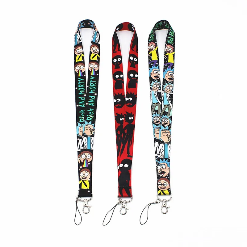 

Genius and madman Rick and Morty Lanyard ID Badge Holder Key Neck Strap