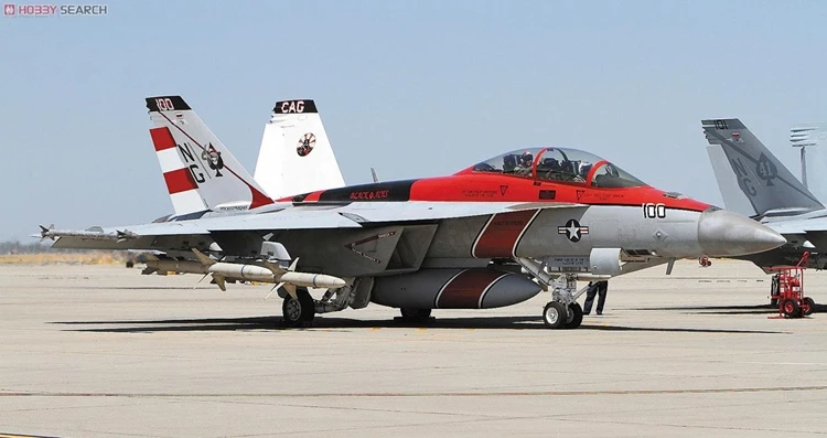 

DIY 02184 American FA-18F Super Hornet VFA-41 Black Ace Squadron Model Assemble