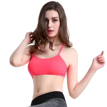 WANAYOU, Женский Быстросохнущий Спортивный бюстгальтер, дышащий, без проволоки, спортивный жилет, ударопрочный, для бега, йоги, фитнеса