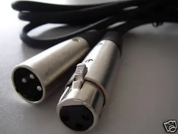 

5x XLR Female to XLR Male Connector MIC Cable 5m 601