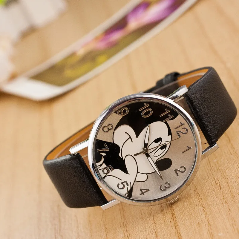 

Relogio Feminino 2017 Hot Luxury Female Watch Women Fshion Casual Cartoon Quartz Mickey Watch Brand Women Watches