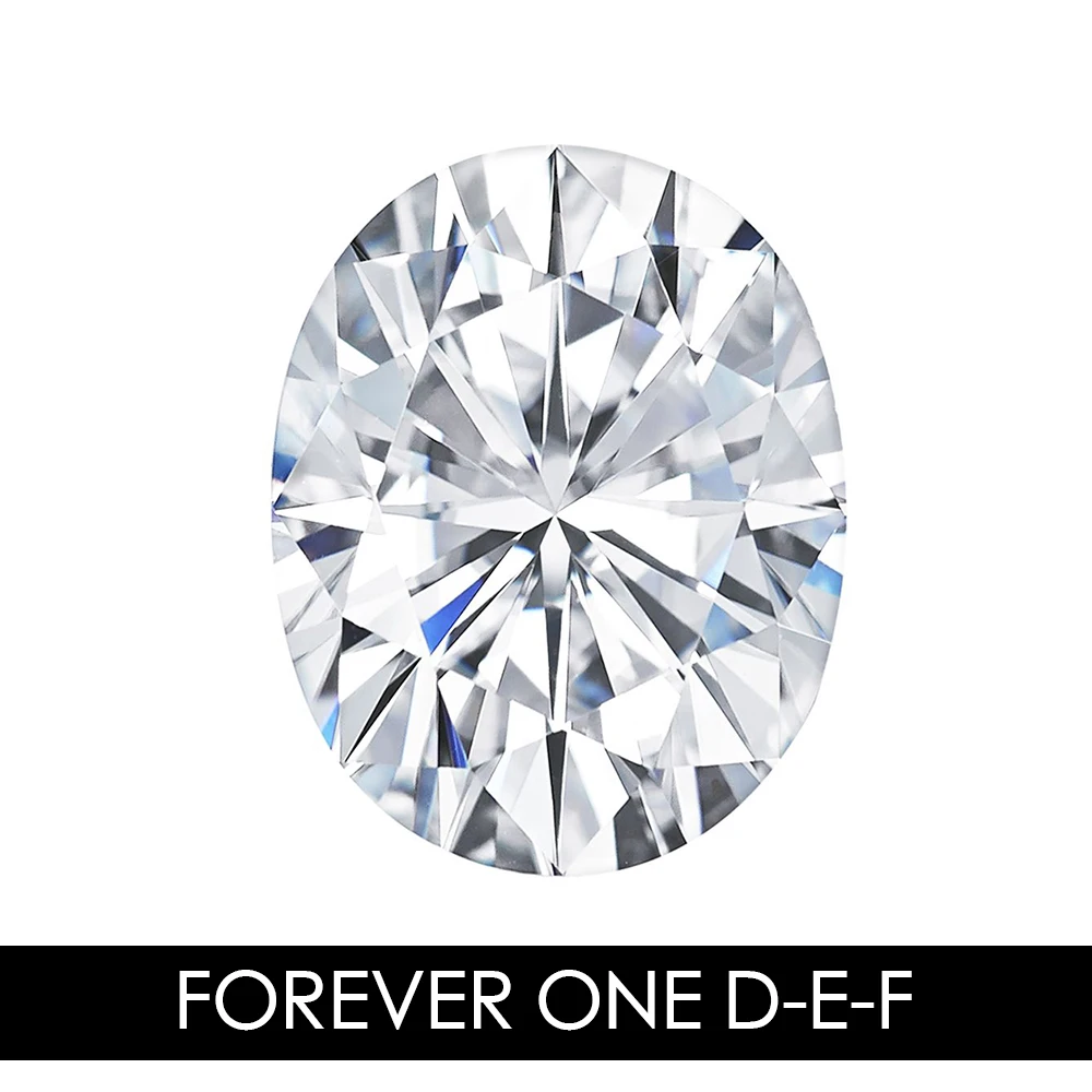 

10X6mm 2.30 CARAT 70 Facets OVAL Moissanites Loose Gemstone D-E-FColor Charles & Colvard USA Created Moissanites REAL