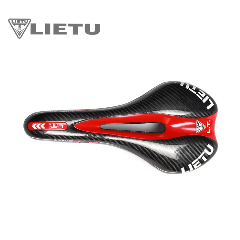 

LIETU Ultralight Bicycle Saddle MTB Road Bike Cycling Silicone Skid-proof Saddle Seat Silica Gel Cushion Seat Leather Seat Mat