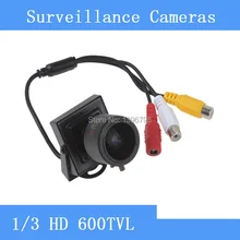 High Performance 1/3″ 600TVL F1.4 CMOS CCTV Mini Camera 2.8-12mm Varifocal Lens Surveillance Camera CCTV