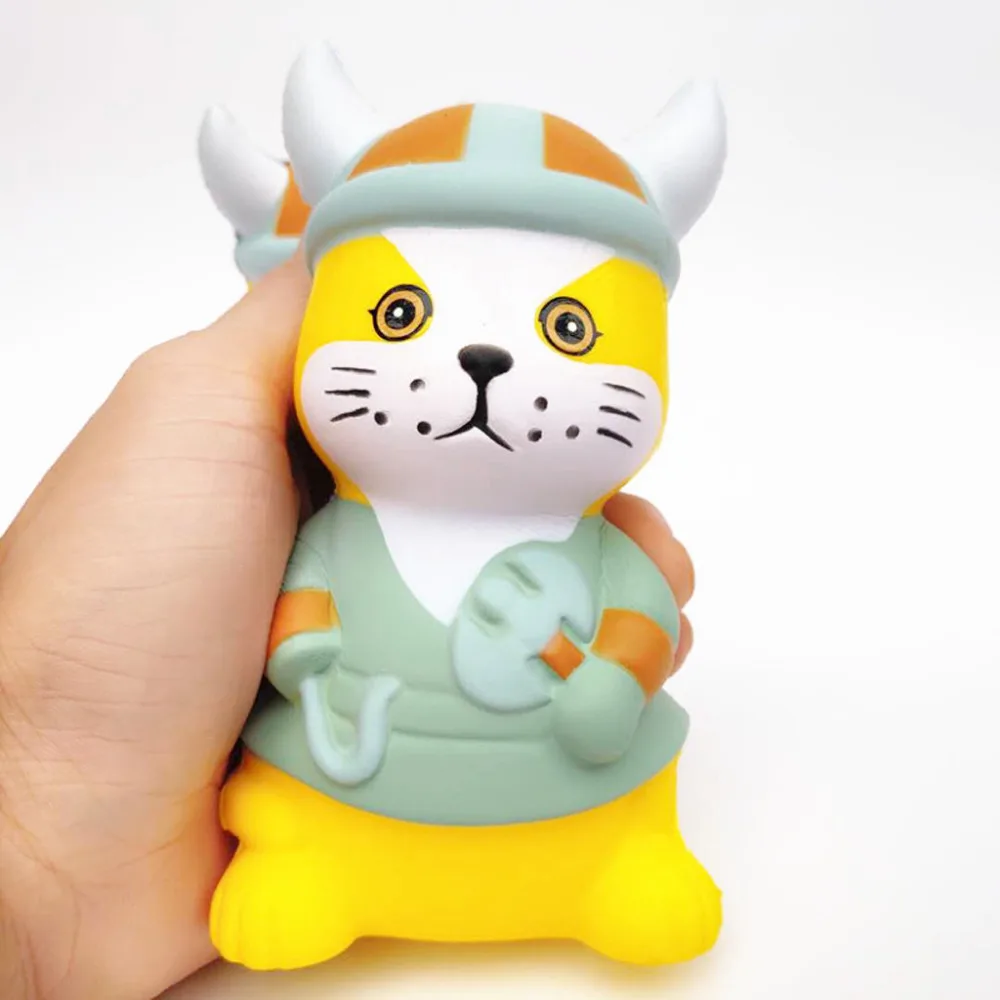 Мягкими Mini Кот-пират очень медленно нарастающее при сжатии Kawaii детская игрушка стресс рельефный Декор мягкая игрушка для детей подарок на