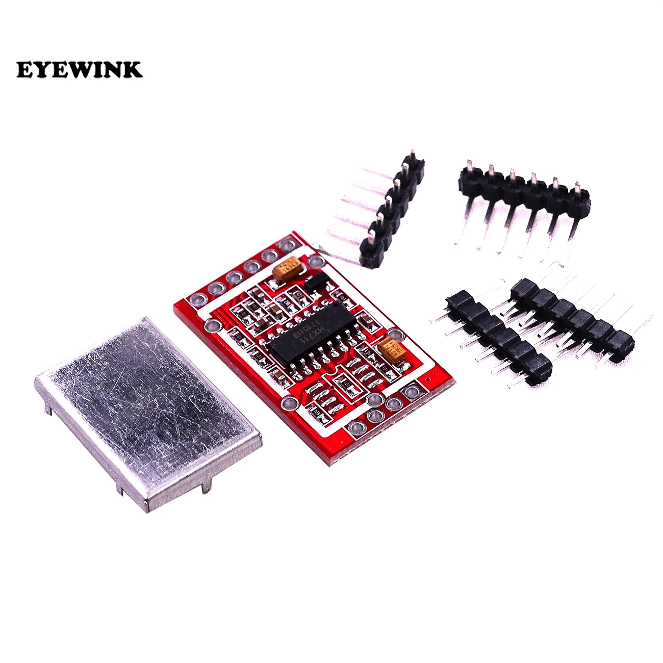 

HX711 Dual-channel 24-bit A/D Conversion Weighing Sensor Module with Metal Shied