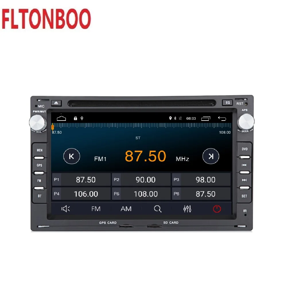 7 дюймов Android 8 1 для VW B5 поло Гольф 4 jetta 2din автомобильный dvd с gps навигацией Wi Fi радио