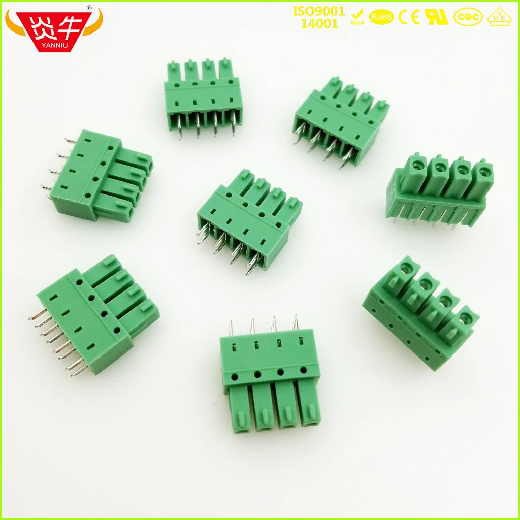 KF2EDGB-3.81-3P женский 15 EDGB 3 81 мм Pin PCB разъем подключаемый плагин клеммные блоки IMCV 1