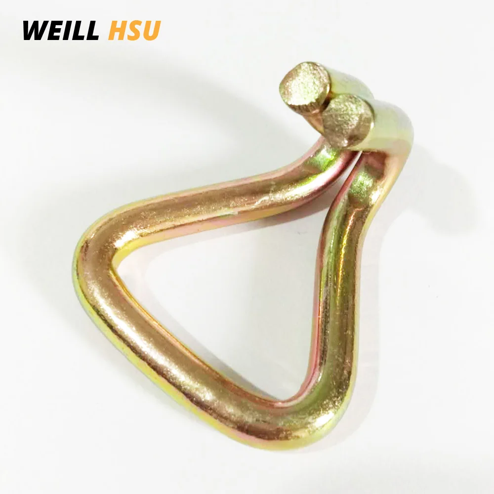

Heavy Duty Steel Double J Hooks for Tie Down Ratchet 800Kg