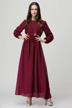 Muslim Women Casual Loose Abaya Islamic Long Chiffon Dress maternity photo dress maternity dress women maternity maxi 96