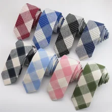 Mantieqingway брендовые галстуки для мужчин 6 см обтягивающие Corbatas хлопок гравата, тонкий Corbata бизнес галстук Gravatas Seda вечерние подарки