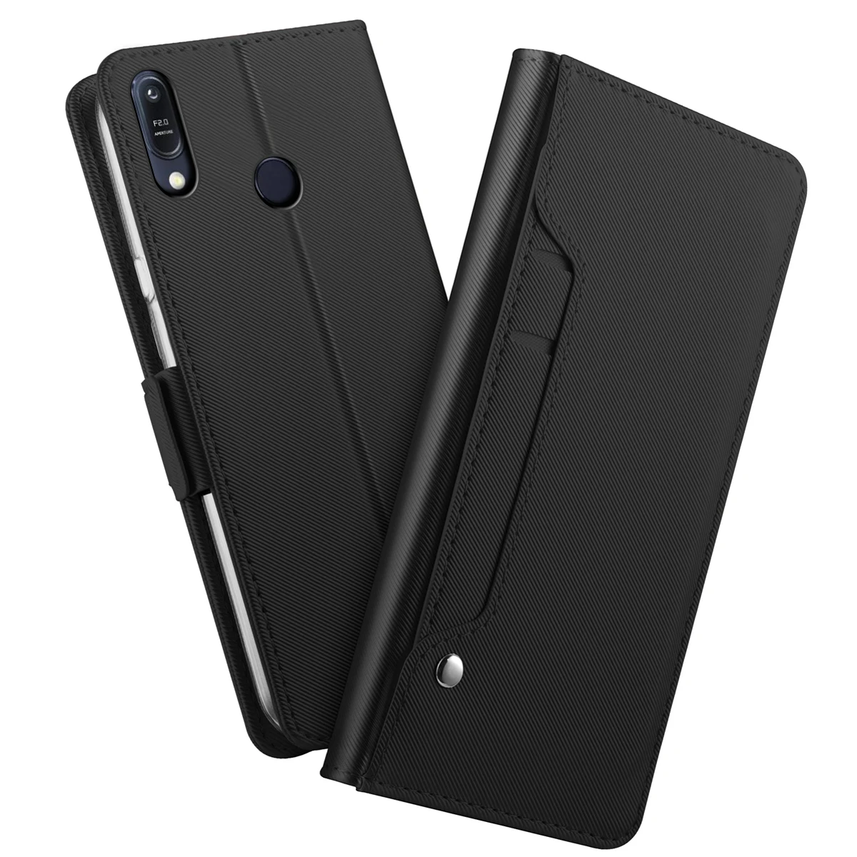 Для Asus Zenfone Max Pro M2 ZB631KL кожаный чехол с откидной подставкой кошелек для ZB633KL