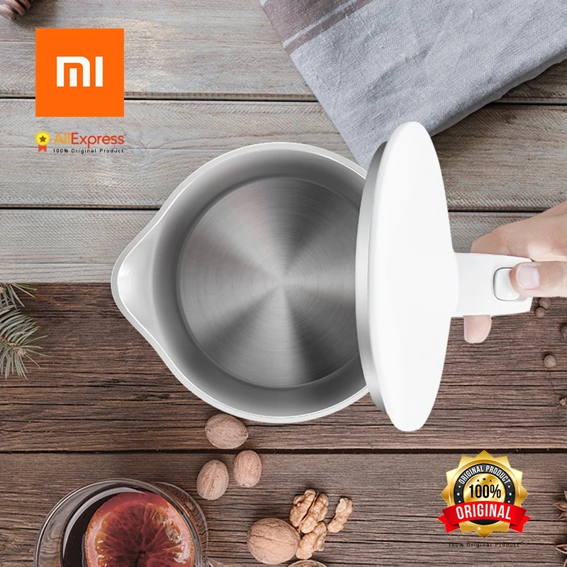 Электрический чайник Xiaomi Mijia быстро закипающий из нержавеющей стали самовар