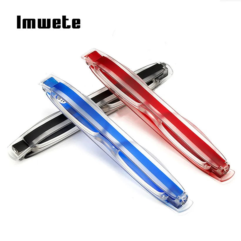 

Imwete Men 360 Degree Rotation Folding Reading Glasses Women Portable Foldable Diopter Presbyopic Eyeglasses 1.0 2.5 3.0 3.5 4.0