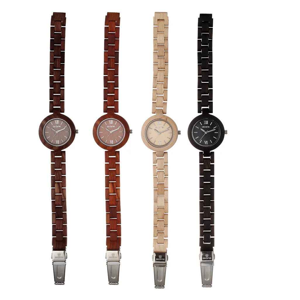 

OTOKY Womens Watches Sandalwood Women Watches Women's Wood Fashion Quartz Watch Reloj Mujer Zegarek Damski Clock Relojes 19May06