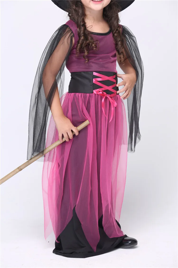halloween costume for kids children girls witch costume party