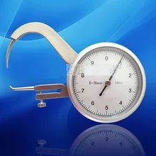 0-15 мм трубчатый калипер измерительный инструмент компас калибратор стекло толщиномер контрольно-измерительный прибор с круговой шкалой измерения