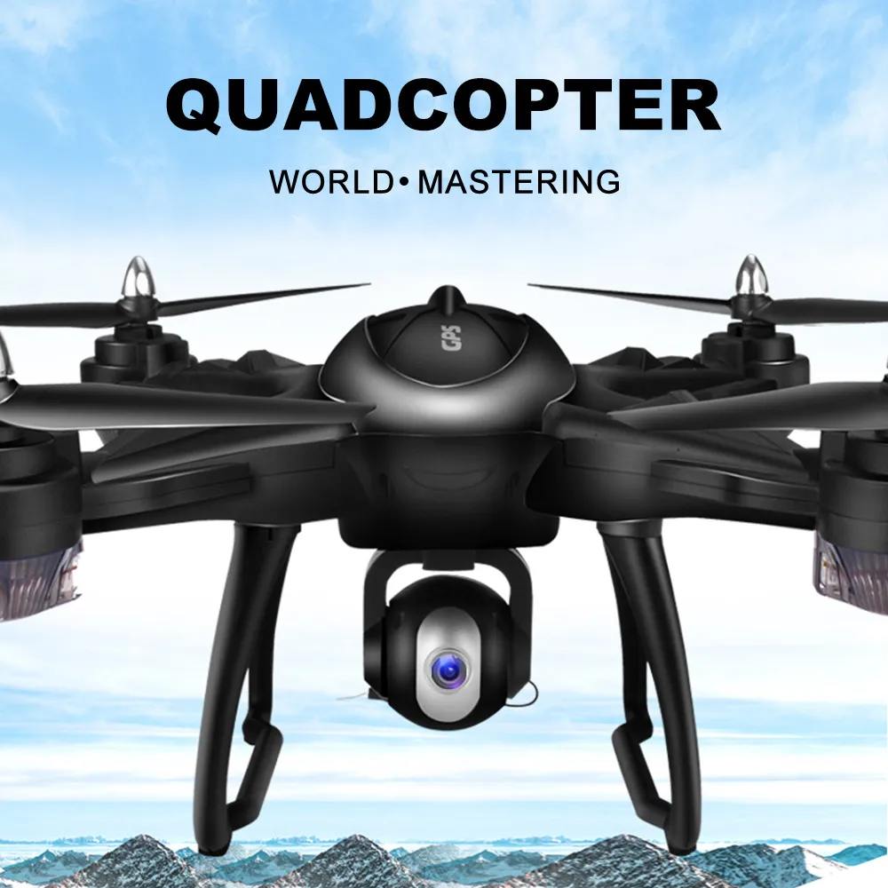 LH-X38G двойной GPS FPV мини-Дрон с 1080P HD камерой Wifi RC Дрон Квадрокоптер + рюкзак два
