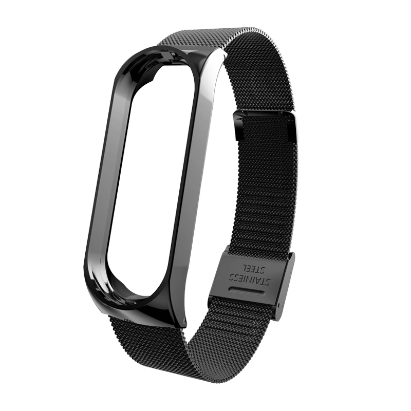 ONEVAN Mi Band 3 ремешок для Xiaomi Спортивные Смарт часы браслет металлический Xiao сменный