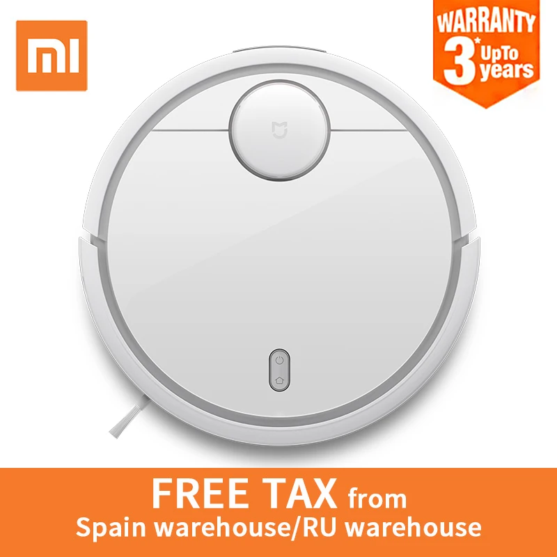 2018 Original XIAOMI MI Robot Vacuum Cleaner MI Robotic Smart Planned Type WIFI App Control Auto Charge LDS Scan Mapping