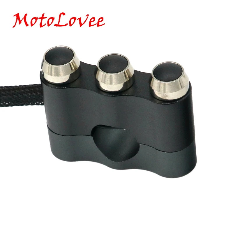 MotoLovee мотоциклетный выключатель 7/8 &quot22 мм CNC алюминиевый переключатель