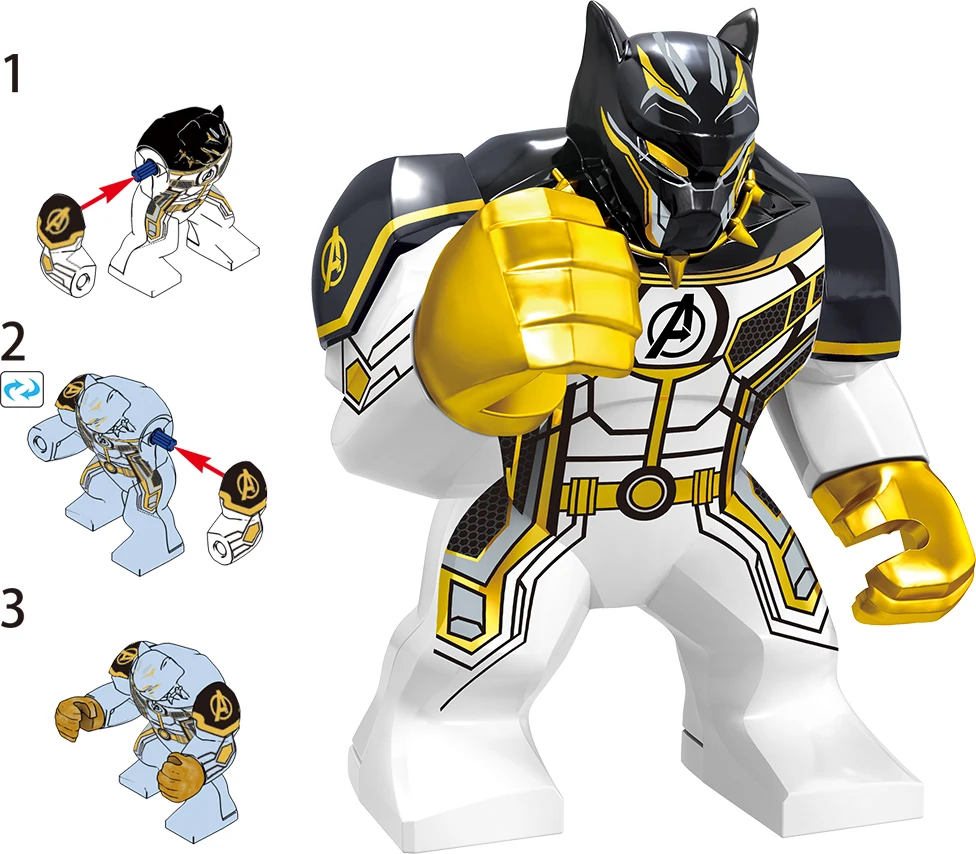 

1 PC Super Hero Figure Avenger Style Building Blocks Compatible with Famous Brand Toys for Children