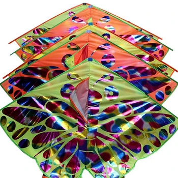 

Random Color Creative Butterfly Kite With Tail Easy to Fly Outdoor Sport Toys Animal Kites Toy Chidlren Gift