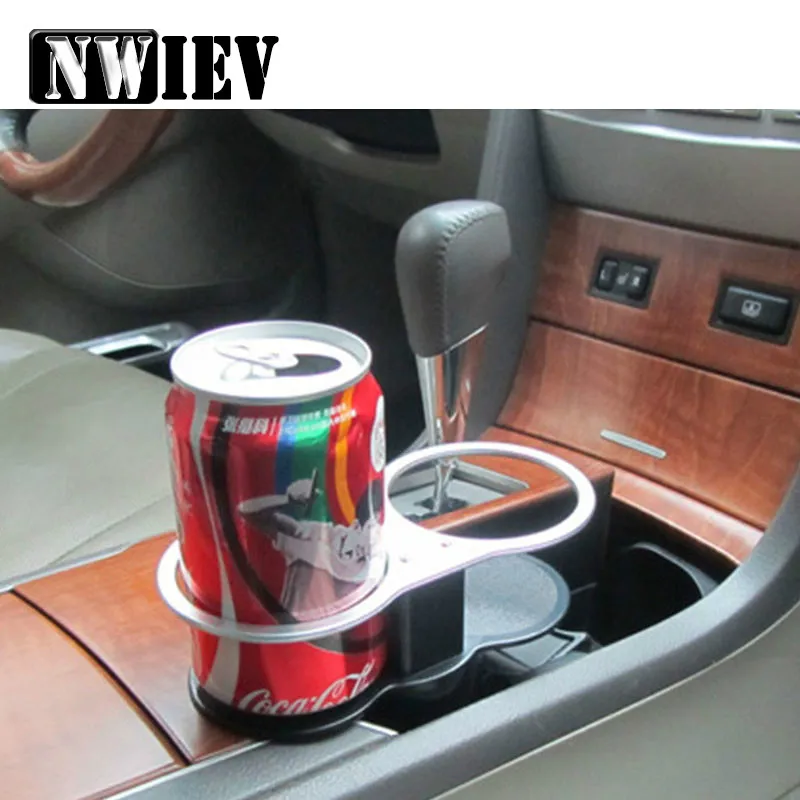 

NWIEV 1Pc Car water cup holder Double mouth For Citroen C4 C5 C3 Fiat Renault Duster Megane Logan Captur Alfa Romeo 159 156 500