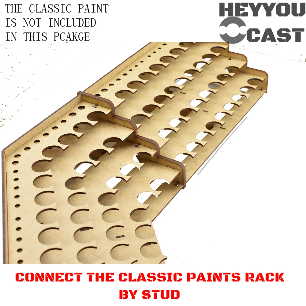 corner paints rack for Acrylicos Vallejo