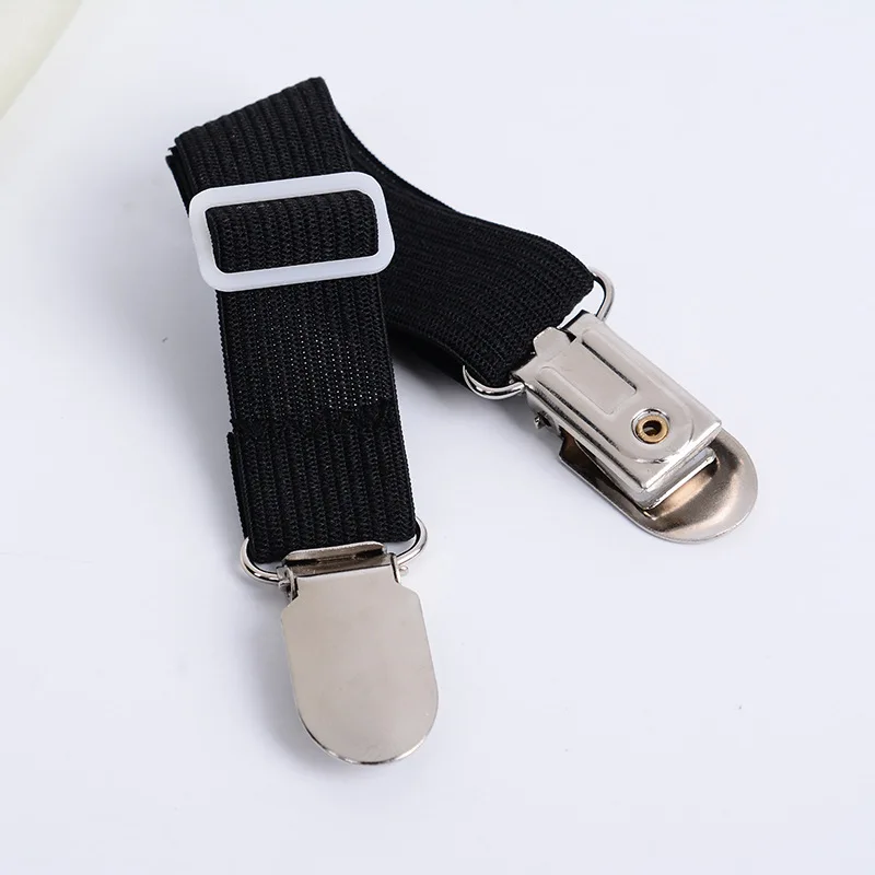 

4pcs/set Bed Sheet Elastic Straps Fasteners Clips Adjustable Sheet Band Straps Corner Holder Grippers Mattress Feets Suspenders
