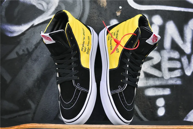 yellow vans custom