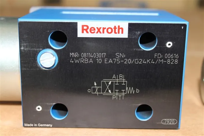 

[ZOB] Rexroth Rexroth proportional valve 08114040364WRPH6C3B40L-2X/G24Z4/M spot