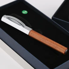 Moonman Delike Шестигранная палисандр авторучка Iridium EF/F/маленькое изогнутое перо дополнительно Расширенный Офис Бизнес написание подарок