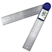 0-200mm 8'' Digital Meter Angle Inclinometer Angle Digital Ruler Electron Goniometer Protractor Angle finder Measuring Tool 2