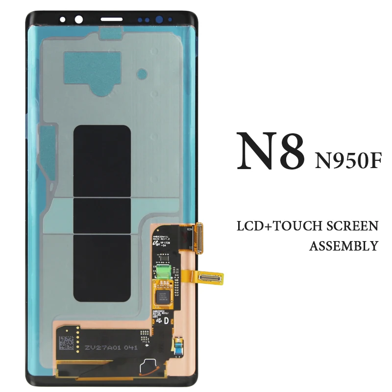 6," Amoled lcd для SAMSUNG GALAXY Note 8 N950F N9500 lcd кодирующий преобразователь сенсорного экрана в сборе