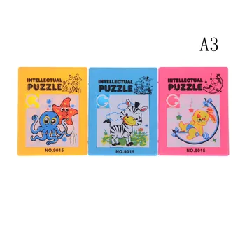 

9cm Lovely Cartoon Animal Slide Puzzle Board Fidget Fiddle Toy For Kids/Children Party Favors Gift