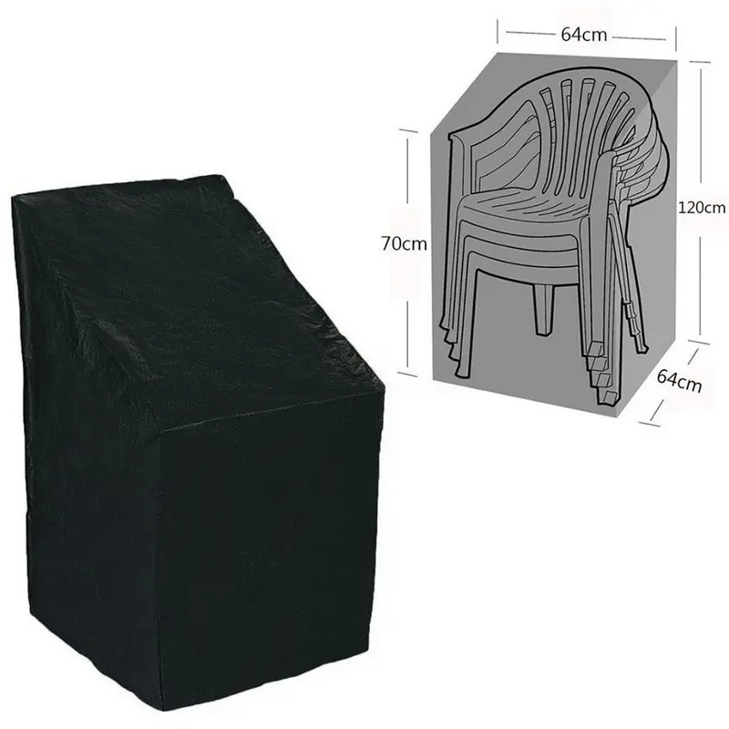 HIFUAR 64x64x120/70 см Водонепроницаемый чехлы для стульев Heavy Duty пыле дождевик Открытый
