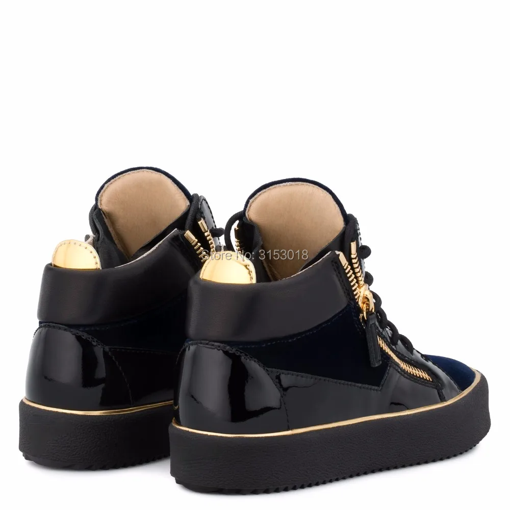 Qianruiti/Брендовые Мужские кроссовки; повседневная обувь на молнии на плоской подошве; Мужские повседневные туфли на шнуровке; модная обувь по индивидуальному заказу